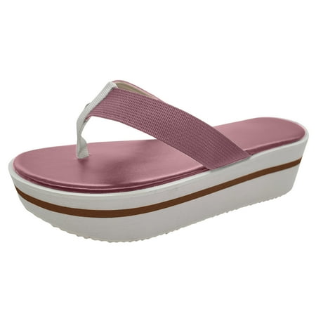 Pgeraug womens slippers Women s Plus Size Casual Platform Color Matching Flip-flop Sandals And Slippers mens slippers Pink 40
Pgeraug womens slippers Women s Plus Size Casual Platform Color Matching Flip-flop Sandals And Slippers mens slippers Pink 40