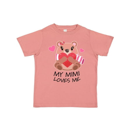 Inktastic My Mimi Loves me- bear and hearts Gift Toddler Boy or Toddler Girl T-Shirt
Inktastic My Mimi Loves me- bear and hearts Gift Toddler Boy or Toddler Girl T-Shirt