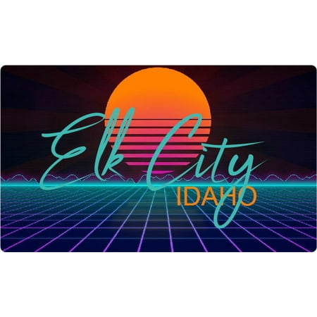 Red Bluff California 4 X 2.25-Inch Fridge Magnet Retro Neon Design