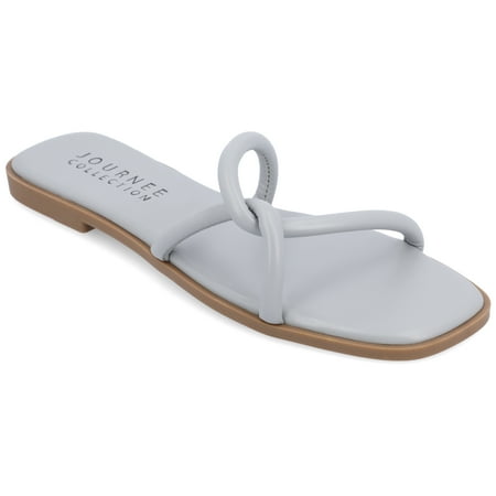 Journee Collection Womens Lauda Tru Comfort Foam Vegan Leather Slip On Sandals
Journee Collection Womens Lauda Tru Comfort Foam Vegan Leather Slip On Sandals