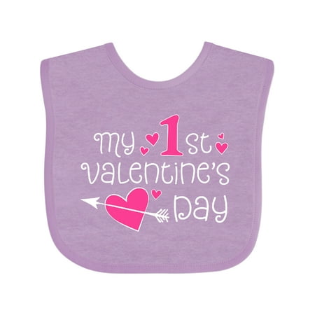 Inktastic My First Valentines Day Pink Hearts and Arrow Gift Baby Boy or Baby Girl Bib
Inktastic My First Valentines Day Pink Hearts and Arrow Gift Baby Boy or Baby Girl Bib