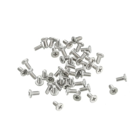 Uxcell M1.6x0.35x3mm 100Pack Metal Flat Round Head Screws Phillips Drive Machine Bolt
Uxcell M1.6x0.35x3mm 100Pack Metal Flat Round Head Screws Phillips Drive Machine Bolt