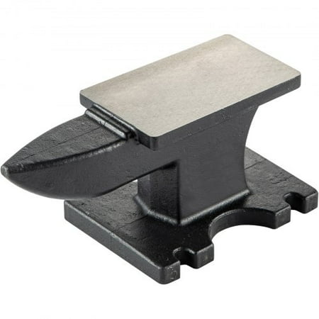 VEVOR 25 lb Cast Iron Anvil with Single Horn and Stable Base for Blacksmithing