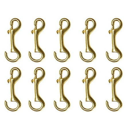 Lot of (10) 5/8 x 4 Solid Brass Open Ended Trigger Bolt Snaps for Horse Trailer Outdoors 40386-10
Lot of (10) 5/8 x 4 Solid Brass Open Ended Trigger Bolt Snaps for Horse Trailer Outdoors 40386-10