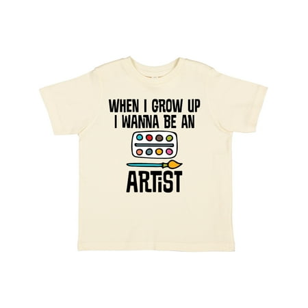 Inktastic Future Artist Gift Toddler Boy or Toddler Girl T-Shirt