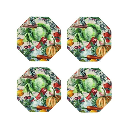 Tideii Vegan1 for Leather Coasters 4 Pieces Anti-fouling and Anti-scalding Decorative Coasters Suitable for Restaurants Kitchens Coffee Shops-Octagon
Tideii Vegan1 for Leather Coasters 4 Pieces Anti-fouling and Anti-scalding Decorative Coasters Suitable for Restaurants Kitchens Coffee Shops-Octagon