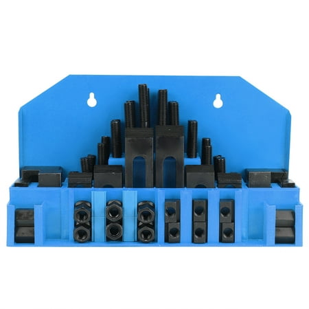 Practical T-Slot Clamp Kit With Storage Box 58Pcs Mill T-Slot Clamp Kit Reliable For Lathe Milling Machine
Practical T-Slot Clamp Kit With Storage Box 58Pcs Mill T-Slot Clamp Kit Reliable For Lathe Milling Machine