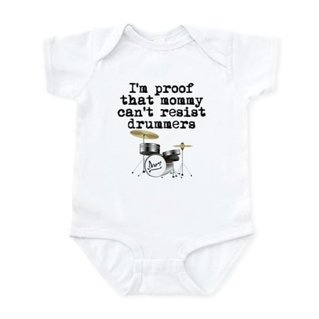 CafePress - Mommy Cant Resist Drummers Body Suit - Baby Light Bodysuit Size Newborn - 24 Months
CafePress - Mommy Cant Resist Drummers Body Suit - Baby Light Bodysuit Size Newborn - 24 Months