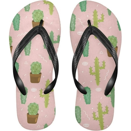 Coolnut Cute Cactus Design Flip Flops Sandals for Women/Men Soft Light Anti-Slip for Comfortable Walk Suitable for House Beach Travel - XS Indoor Outdoor
Coolnut Cute Cactus Design Flip Flops Sandals for Women/Men Soft Light Anti-Slip for Comfortable Walk Suitable for House Beach Travel - XS Indoor Outdoor