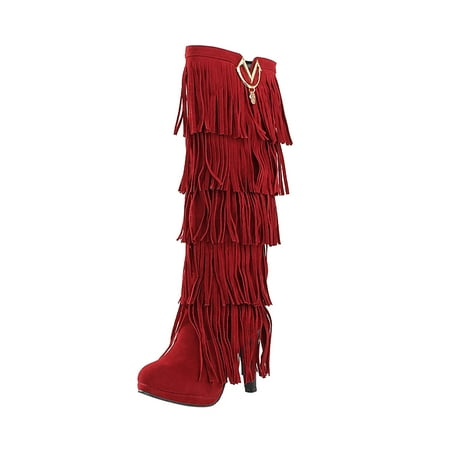 Bnwani Shoes Snadals and Slippers for Women Women s Shoes Retro Solid Ethnic Style Suede Fringed Metal Decoration Female High Boots
Bnwani Shoes Snadals and Slippers for Women Women s Shoes Retro Solid Ethnic Style Suede Fringed Metal Decoration Female High Boots