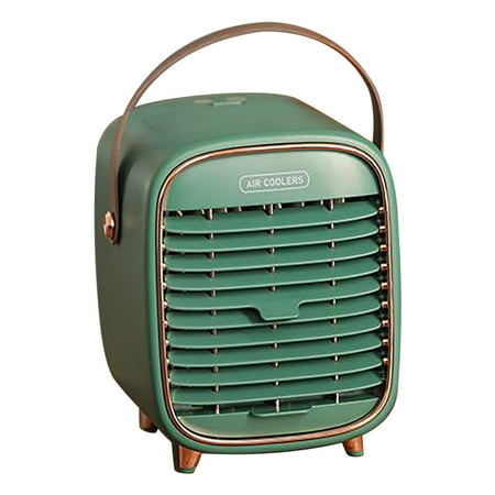 Qdahuk Portable Conditioning Fan Rechargeable Evaporative Cooler Humidifier 3 Speed 2 Timer Aroma Diffuser Green
Qdahuk Portable Conditioning Fan Rechargeable Evaporative Cooler Humidifier 3 Speed 2 Timer Aroma Diffuser Green