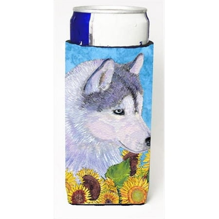 Siberian Husky In Summer Flowers Michelob Ultra bottle sleeves For Slim Cans - 12 Oz.
Siberian Husky In Summer Flowers Michelob Ultra bottle sleeves For Slim Cans - 12 Oz.