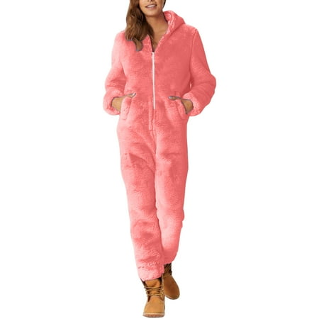 wofedyo pajamas for women Artificial Wool Long Sleeve Pajamas Solid Color Zipper Loose Hooded Jumpsuit Pajamas Warm Cute Sleepwear silk pajamas for women
wofedyo pajamas for women Artificial Wool Long Sleeve Pajamas Solid Color Zipper Loose Hooded Jumpsuit Pajamas Warm Cute Sleepwear silk pajamas for women
