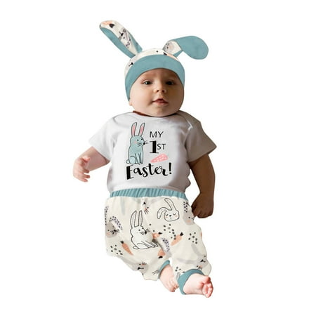 DNDKILG Infant Baby Toddler Girls 3 Piece Summer Outfits Bodysuit and Pants Set Print Clothes Set Short Sleeve with Hat White 3M-18M 80
DNDKILG Infant Baby Toddler Girls 3 Piece Summer Outfits Bodysuit and Pants Set Print Clothes Set Short Sleeve with Hat White 3M-18M 80