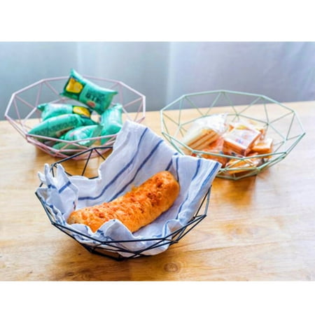 1PC Iron Basket Snack Food Basket Fruit Vegetable Storage Container Multi-Purpose Drain Basket for Home Living Room Kitchen (Size S Black)
1PC Iron Basket Snack Food Basket Fruit Vegetable Storage Container Multi-Purpose Drain Basket for Home Living Room Kitchen (Size S Black)