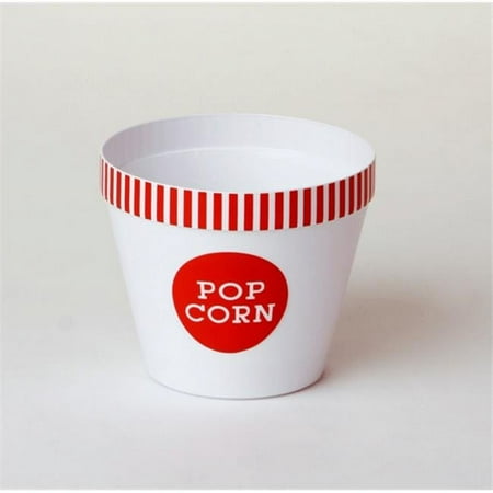 Wabash Valley Farms Small Classic Red Striped Rim Popcorn Bucket