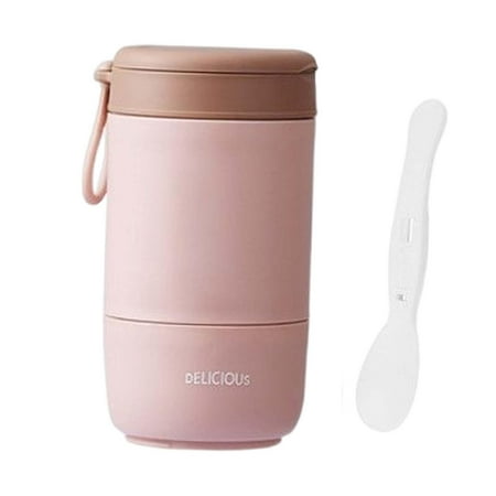 Wide mouth Containers with spoons leakproof Lunch Container Vacuum Insulated Soup flasks for Travel Picnic Outgoing camping Pink
Wide mouth Containers with spoons leakproof Lunch Container Vacuum Insulated Soup flasks for Travel Picnic Outgoing camping Pink