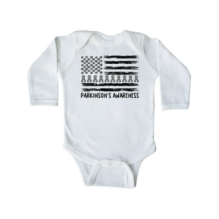 Inktastic Parkinson s Awareness Gray Ribbons and Flag Gift Baby Boy or Baby Girl Long Sleeve Bodysuit
Inktastic Parkinson s Awareness Gray Ribbons and Flag Gift Baby Boy or Baby Girl Long Sleeve Bodysuit