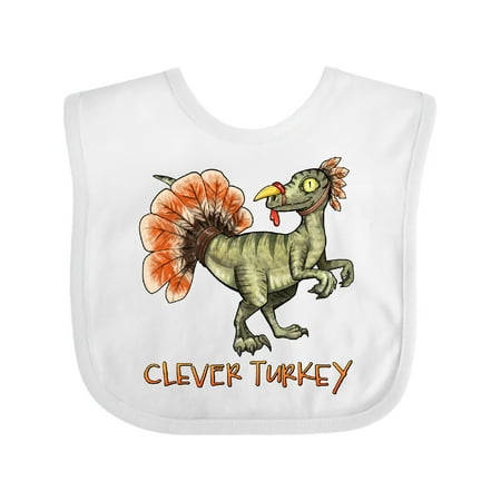 Inktastic Clever Turkey Thanksgiving Dinosaur Gift Baby Boy or Baby Girl Bib
Inktastic Clever Turkey Thanksgiving Dinosaur Gift Baby Boy or Baby Girl Bib