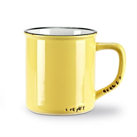 Set of 12 Enamel Look Mug