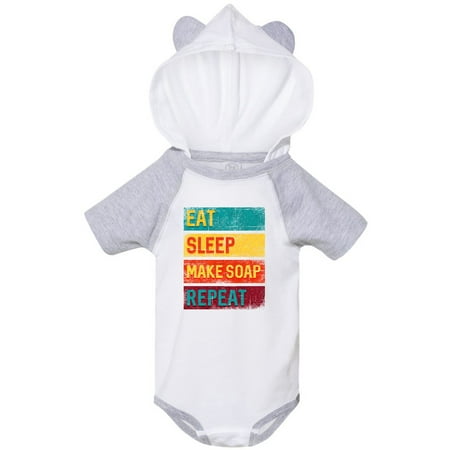Inktastic Soapmaking Eat Sleep Make Soap Repeat Gift Baby Boy or Baby Girl Bodysuit
Inktastic Soapmaking Eat Sleep Make Soap Repeat Gift Baby Boy or Baby Girl Bodysuit