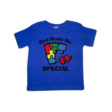 Autism God Made Me Special Toddler T-Shirt