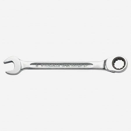 Stahlwille 17 Combination Offset Ratcheting Spanner with Switch OPEN-RATCH 14 mm
Stahlwille 17 Combination Offset Ratcheting Spanner with Switch OPEN-RATCH 14 mm