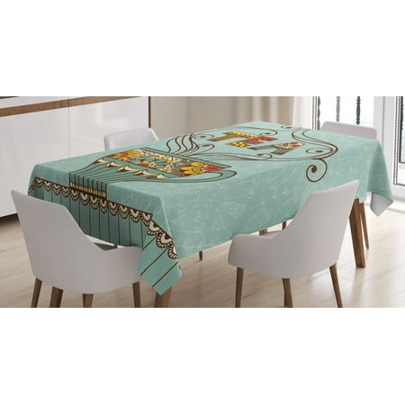 Tea Tablecloth Aromatic Beverage Drink Cup with Blossom Ornamental Swirled Lines on Spring Background Rectangular Table Cover for Dining Room Kitchen 52 X 70 Inches Multicolor by Ambesonne
Tea Tablecloth Aromatic Beverage Drink Cup with Blossom Ornamental Swirled Lines on Spring Background Rectangular Table Cover for Dining Room Kitchen 52 X 70 Inches Multicolor by Ambesonne