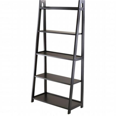 Adam 5-Tier A-Frame Shelf - Black