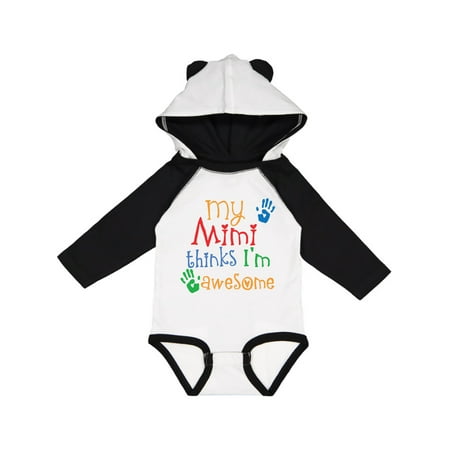 Inktastic My Mimi Thinks Im Awesome Grandchild Outfit Gift Baby Boy or Baby Girl Long Sleeve Bodysuit
Inktastic My Mimi Thinks Im Awesome Grandchild Outfit Gift Baby Boy or Baby Girl Long Sleeve Bodysuit