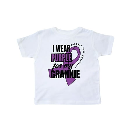 Inktastic Chronic Pain I Wear Purple For My Grannie Gift Toddler Boy or Toddler Girl T-Shirt
Inktastic Chronic Pain I Wear Purple For My Grannie Gift Toddler Boy or Toddler Girl T-Shirt