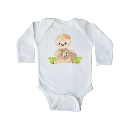 Inktastic Sloth Mom with Baby Sloth and Flowers Gift Baby Boy or Baby Girl Long Sleeve Bodysuit
Inktastic Sloth Mom with Baby Sloth and Flowers Gift Baby Boy or Baby Girl Long Sleeve Bodysuit