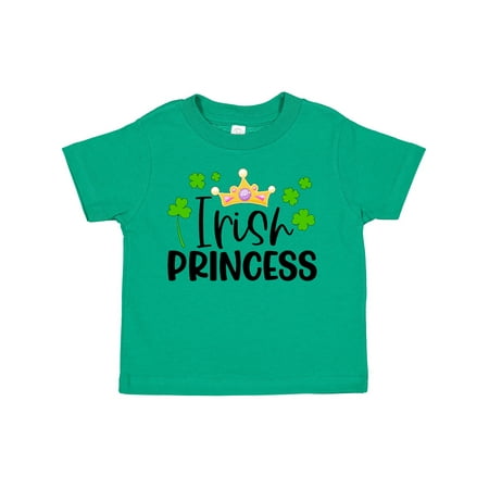 Inktastic Irish Princess with Crown and Green Clovers Gift Toddler Toddler Girl T-Shirt
Inktastic Irish Princess with Crown and Green Clovers Gift Toddler Toddler Girl T-Shirt