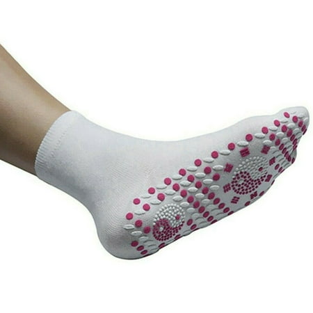 Unisex Winter Magnetic Health Socks Self Heating Warm Breathable Massage Socks White
Unisex Winter Magnetic Health Socks Self Heating Warm Breathable Massage Socks White