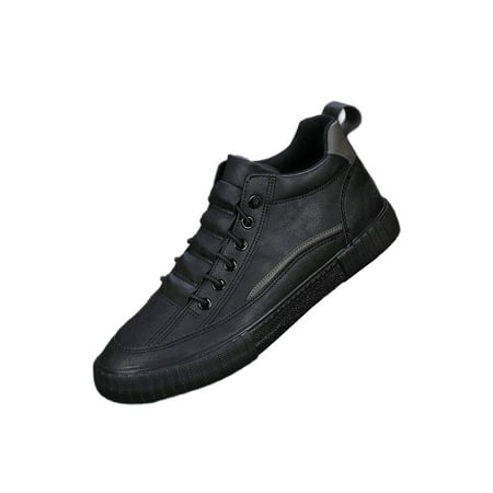 Kesitin Mens Sneakers Comfort Skate Shoe Fashion Casual Shoes Breathable Lightweight Ankle Boots Walking Lace Up Sneaker Booties Pure Black 5.5
Kesitin Mens Sneakers Comfort Skate Shoe Fashion Casual Shoes Breathable Lightweight Ankle Boots Walking Lace Up Sneaker Booties Pure Black 5.5