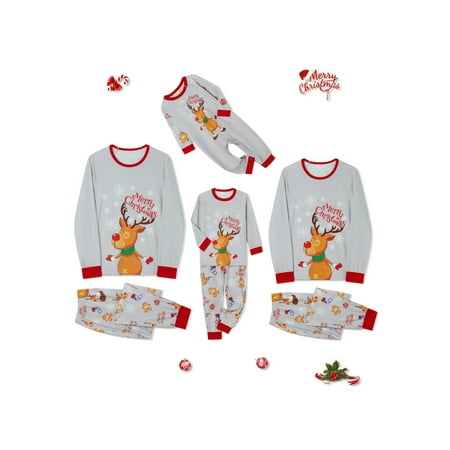 Gwiyeopda Family Matching Christmas Pajamas Set Elk Print Long Sleeve Tops Pants Sleepwear Pjs Loungewear
Gwiyeopda Family Matching Christmas Pajamas Set Elk Print Long Sleeve Tops Pants Sleepwear Pjs Loungewear