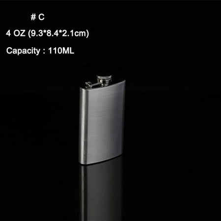 Feiona Portable 1/3/4/5/6/8/9/10oz Stainless Steel Wine Pot Hip Liquor Whiskey Alcohol Flask Cap and Funnel Hip Flask
Feiona Portable 1/3/4/5/6/8/9/10oz Stainless Steel Wine Pot Hip Liquor Whiskey Alcohol Flask Cap and Funnel Hip Flask