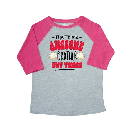 Inktastic That s My Awesome Brother Out There with Volleyballs Gift Toddler Boy or Toddler Girl T-Shirt
Inktastic That s My Awesome Brother Out There with Volleyballs Gift Toddler Boy or Toddler Girl T-Shirt