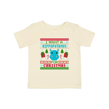 Inktastic I Want a Hippopotamus for Christmas Pixelated Ugly Sweater Gift Baby Boy or Baby Girl T-Shirt
Inktastic I Want a Hippopotamus for Christmas Pixelated Ugly Sweater Gift Baby Boy or Baby Girl T-Shirt