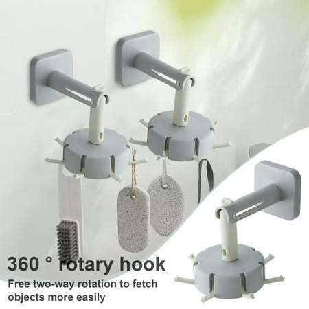 Miarhb Wall-mounted Rotatable Creative Multifunctional Kitchen Top-mounted Kitchenware Rack Wall Sticker Hook Hook up
Miarhb Wall-mounted Rotatable Creative Multifunctional Kitchen Top-mounted Kitchenware Rack Wall Sticker Hook Hook up