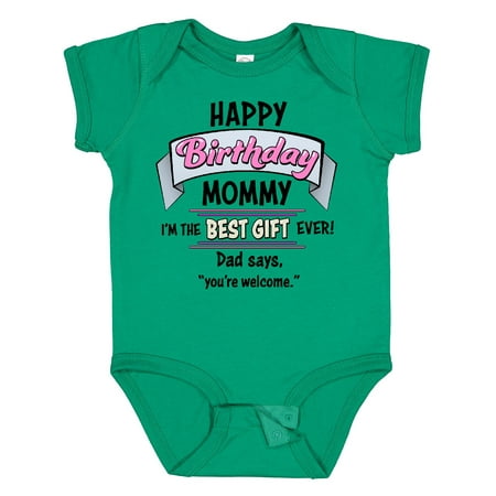 Inktastic Happy Birthday Mommy I m the Best Gift Ever in Pink Gift Baby Boy or Baby Girl Bodysuit
Inktastic Happy Birthday Mommy I m the Best Gift Ever in Pink Gift Baby Boy or Baby Girl Bodysuit