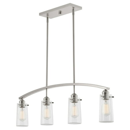 Kira Home Rayne 33 4-Light Modern Farmhouse Arched Island Light Seeded Glass Shades + Brushed Nickel Finish
Kira Home Rayne 33 4-Light Modern Farmhouse Arched Island Light Seeded Glass Shades + Brushed Nickel Finish
