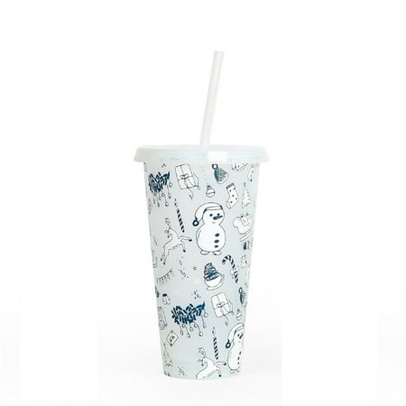 Clearance! Yshop Christmas Color Changing Cup Pp Coffee Plastic Single Layer Temperature Sensitive Color Changing Color Changing Cup
Clearance! Yshop Christmas Color Changing Cup Pp Coffee Plastic Single Layer Temperature Sensitive Color Changing Color Changing Cup