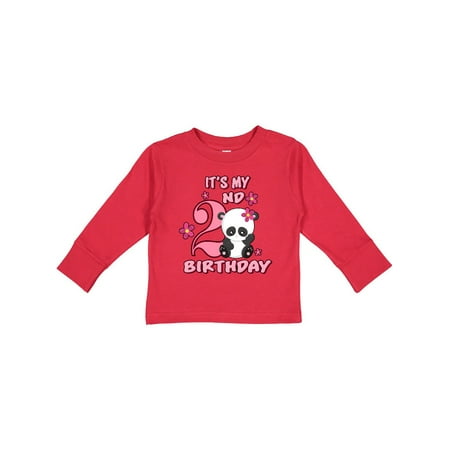 Inktastic It s My Second Birthday with Panda Bear Gift Toddler Toddler Girl Long Sleeve T-Shirt
Inktastic It s My Second Birthday with Panda Bear Gift Toddler Toddler Girl Long Sleeve T-Shirt