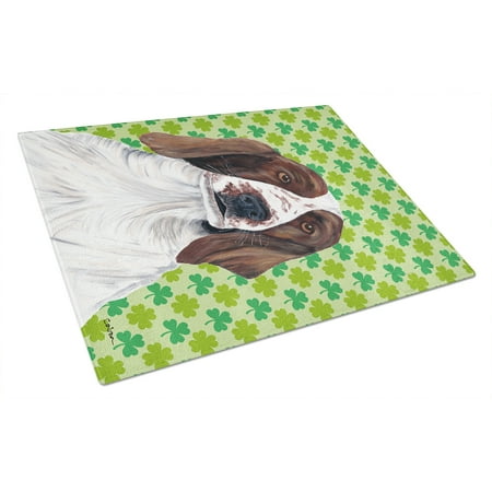 Carolines Treasures SC9300LCB Welsh Springer Spaniel Shamrocks Glass Cutting Board Large 12H x 16W multicolor
Carolines Treasures SC9300LCB Welsh Springer Spaniel Shamrocks Glass Cutting Board Large 12H x 16W multicolor