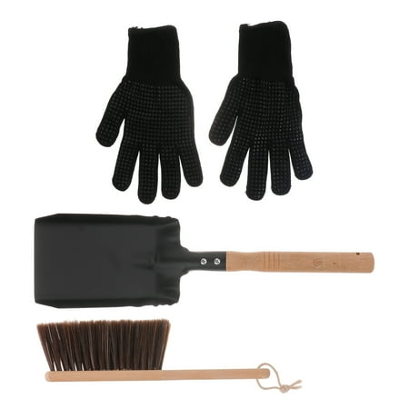 TINKSKY 1 Set Fireplace Ash Shovel Kit Fireside Ash Shovel Brush Gloves Fireplace Cleaning Tool
TINKSKY 1 Set Fireplace Ash Shovel Kit Fireside Ash Shovel Brush Gloves Fireplace Cleaning Tool