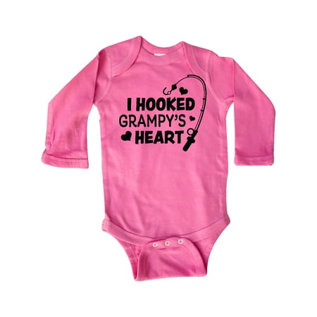Inktastic I Hooked Grampy s Heart with Fishing Rod Gift Baby Boy or Baby Girl Long Sleeve Bodysuit
Inktastic I Hooked Grampy s Heart with Fishing Rod Gift Baby Boy or Baby Girl Long Sleeve Bodysuit