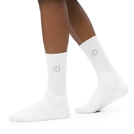 uD embroidered socks (unconditionally Detroit)