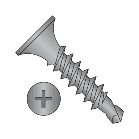 #6 x 1 7/8 Self-Drilling Screws / Phillips / Bugle Head / Steel / Phosphate Finish / #2 Point (Quantity: 5000 pcs)
#6 x 1 7/8 Self-Drilling Screws / Phillips / Bugle Head / Steel / Phosphate Finish / #2 Point (Quantity: 5000 pcs)