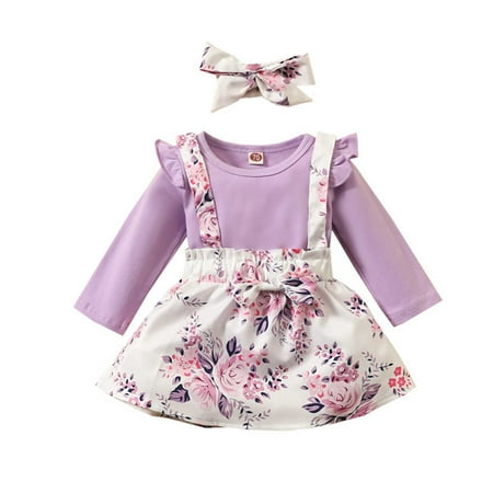 Odeerbi Reduced Baby Girl Clothes Girls Dresses Newborn Suit Ruffle Sleeve Long Sleeve Floral Print Short Skirt Headband Suit
Odeerbi Reduced Baby Girl Clothes Girls Dresses Newborn Suit Ruffle Sleeve Long Sleeve Floral Print Short Skirt Headband Suit